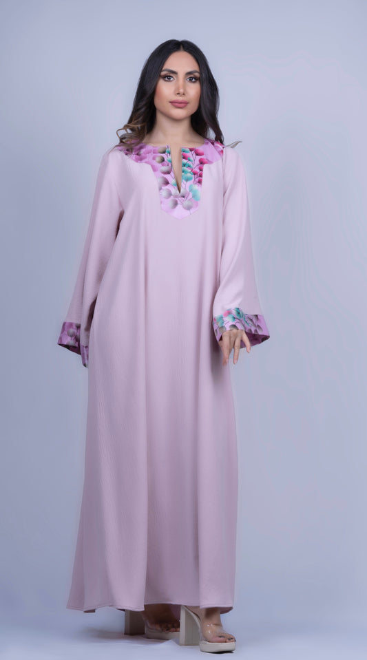 Flower Panel Kaftan