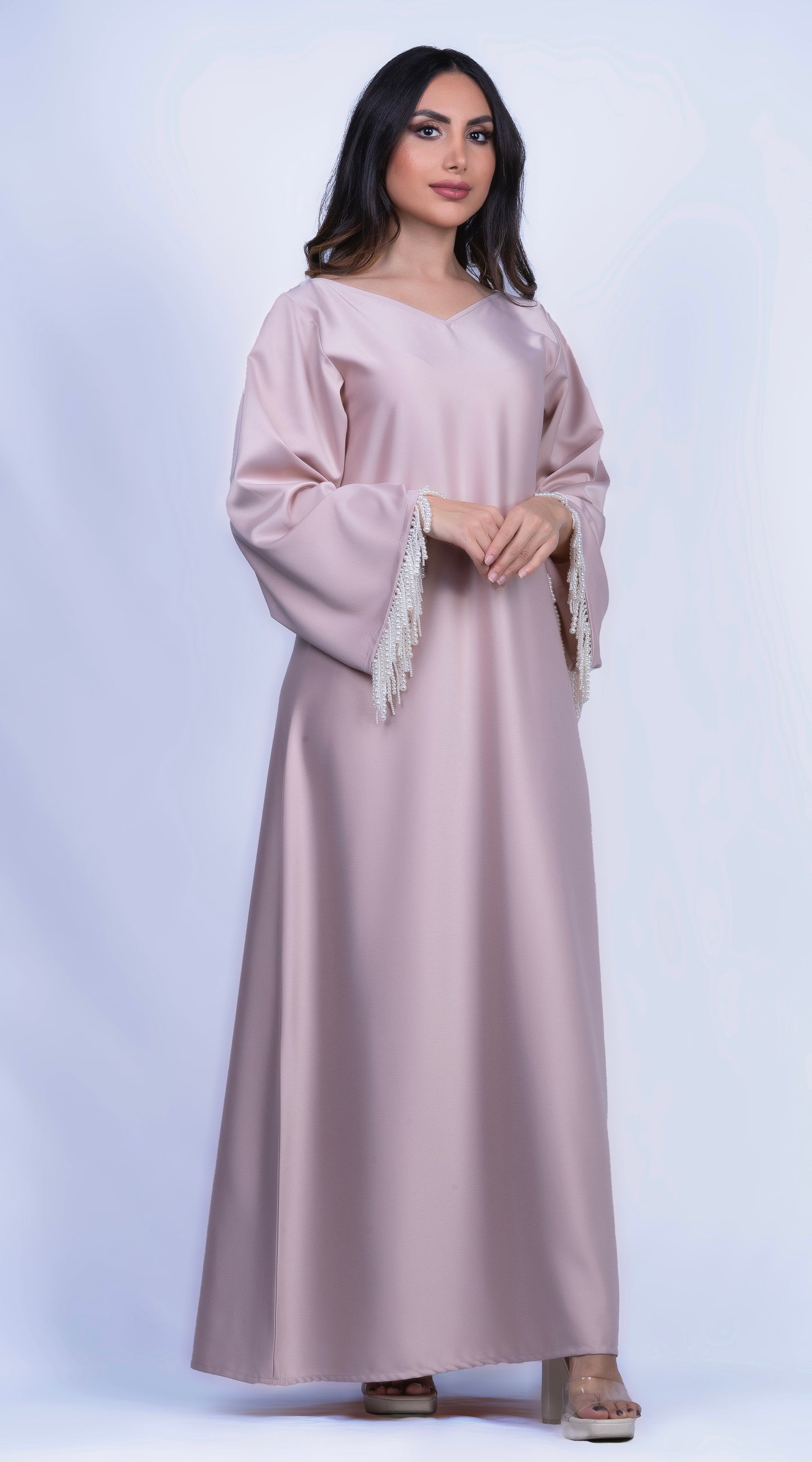 Pearl Pink Kaftan