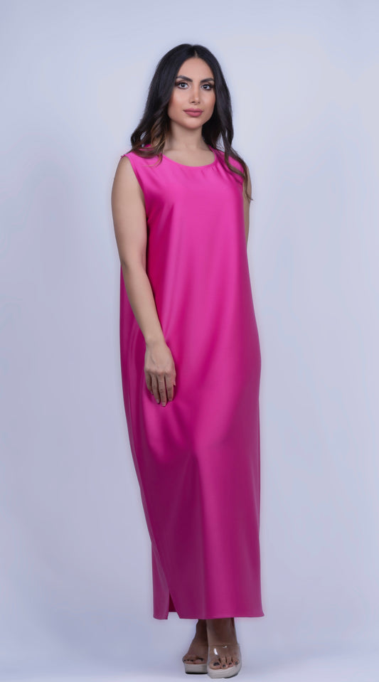 Satin ordinary dress