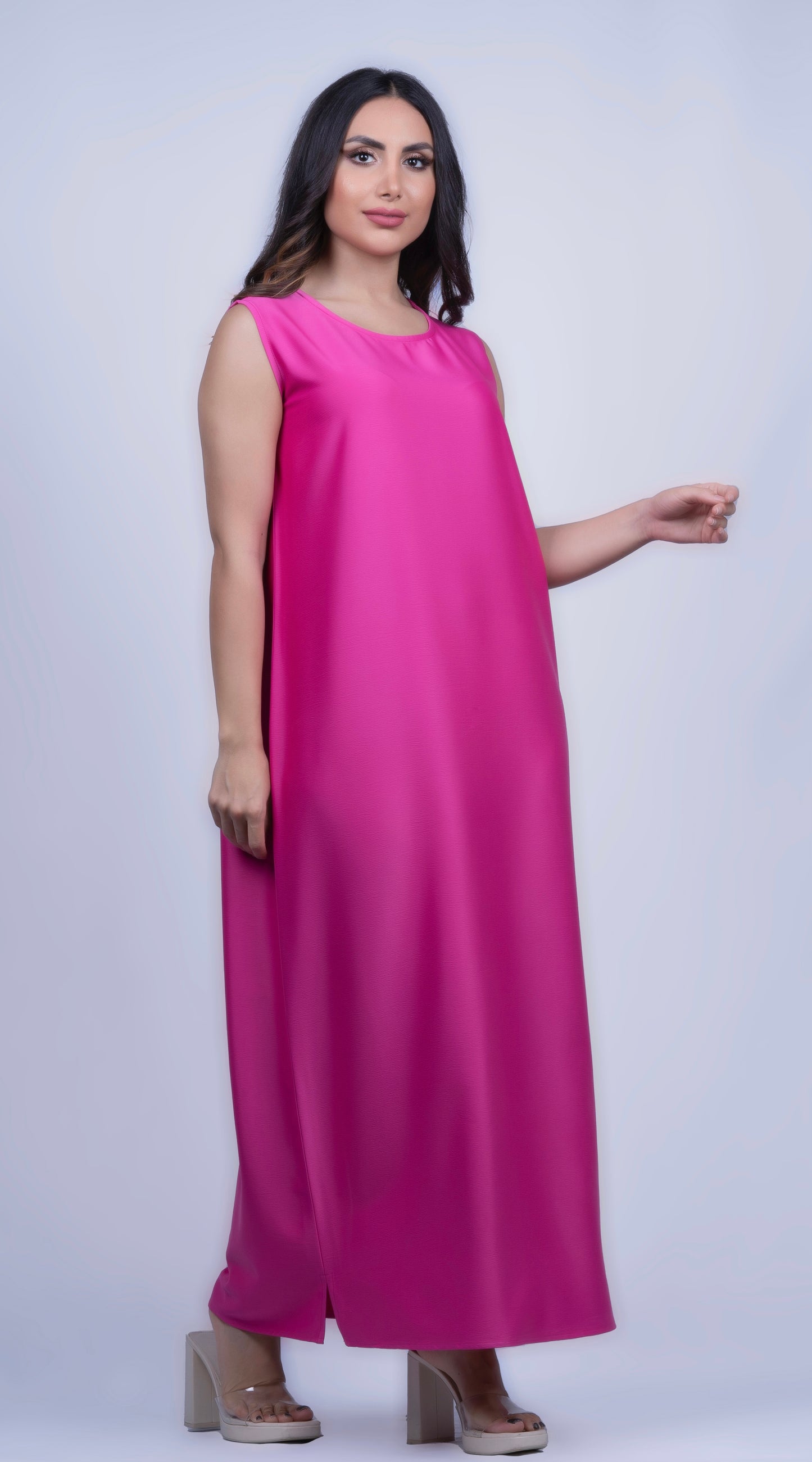 Satin ordinary dress