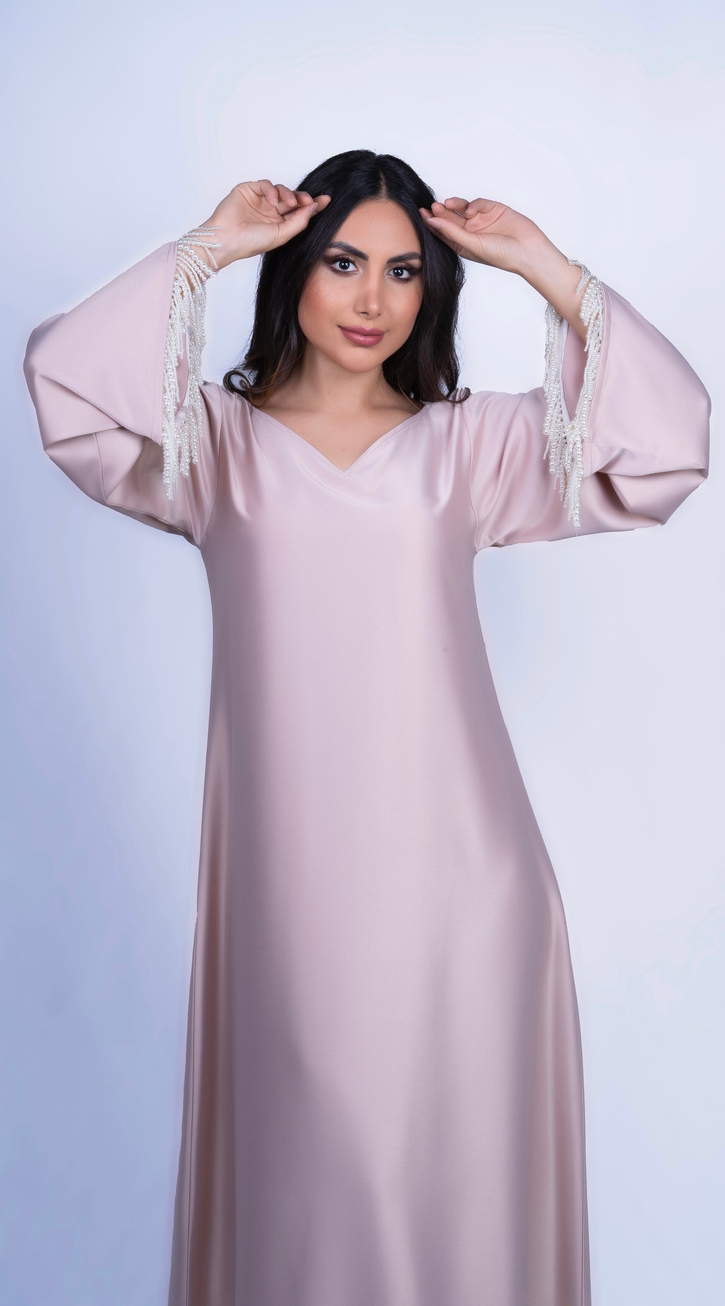 Pearl Pink Kaftan